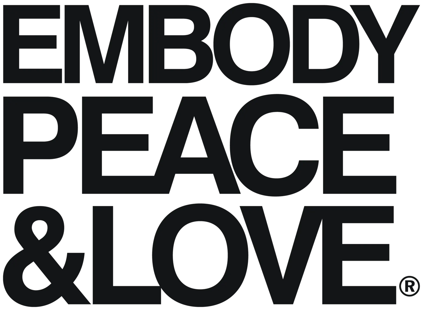 Women's Embody Peace & Love no. 2 T-shirt