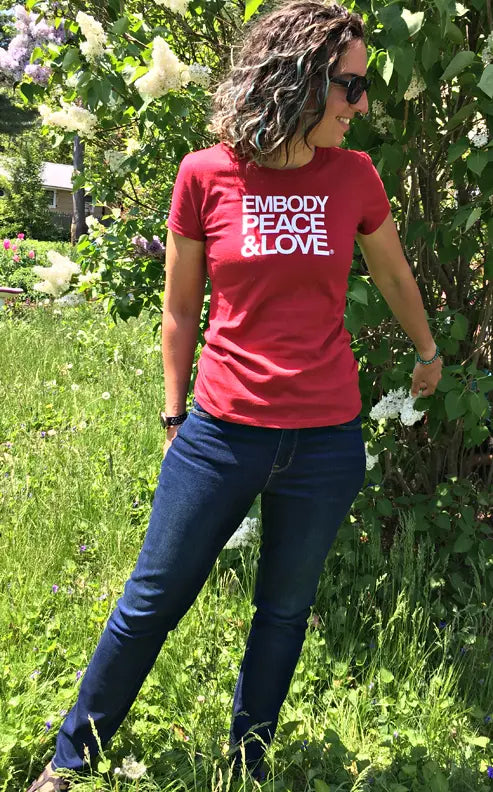 Women's Embody Peace & Love no. 2 T-shirt