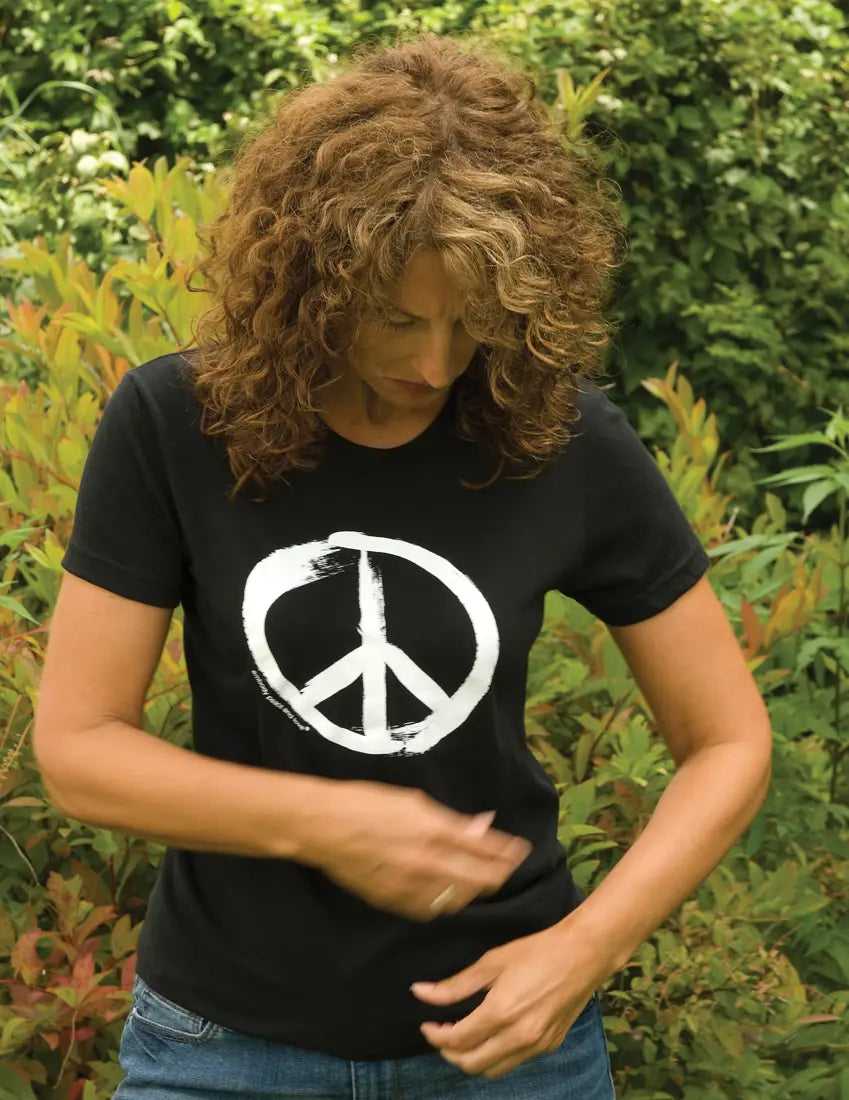 Women's Peace Sign T-shirt