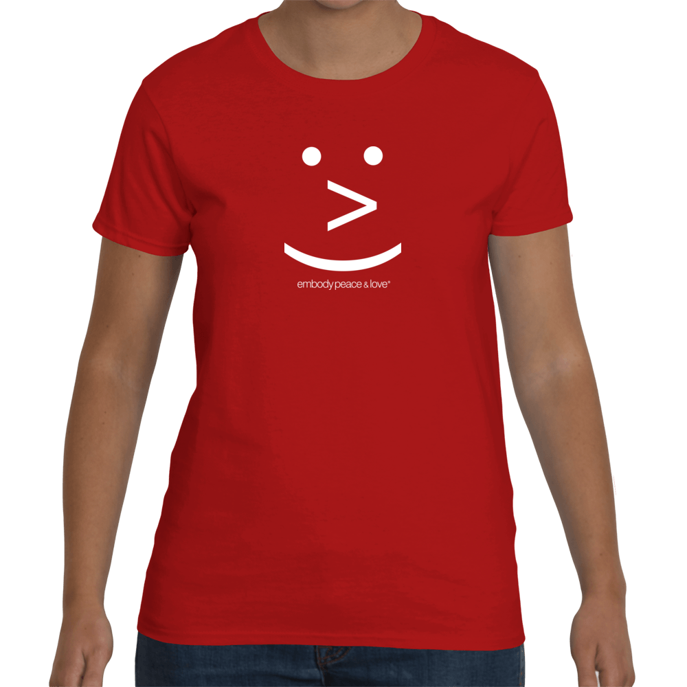 Women's Smiley Face T-shirt