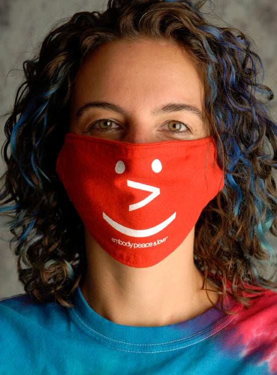 Face Mask ~ Smiley Face on colored masks. Buy any 2 Face Masks Get 13% Off ($2.08) at checkout!