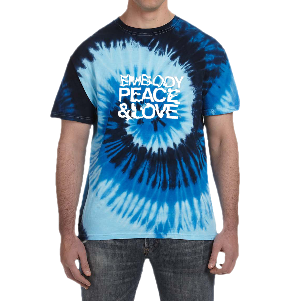 Unisex Embody Peace & Love no. 2 Tie Dye T-shirt