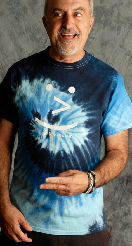 Unisex Smiley Face Tie Dye T-shirt