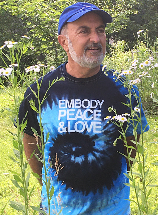 Unisex Embody Peace & Love no. 2 Tie Dye T-shirt