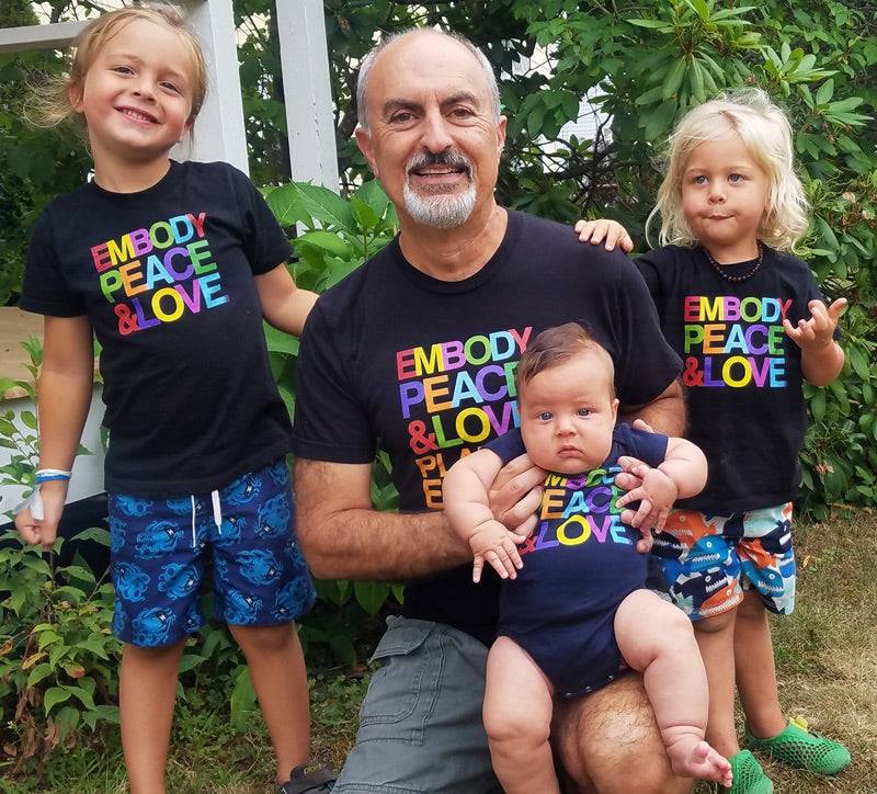 T-shirts: Embody Peace and Love