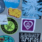 Peace & Love Sticker