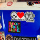 Peace & Love Sticker