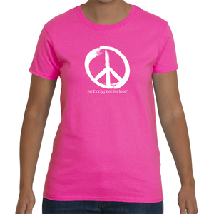 Women's Peace Sign T-shirt