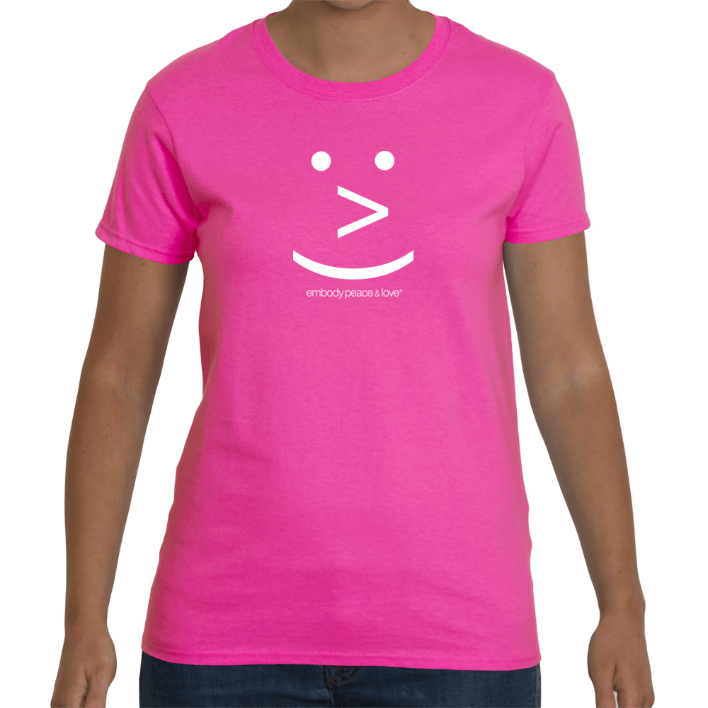 Women's Smiley Face T-shirt