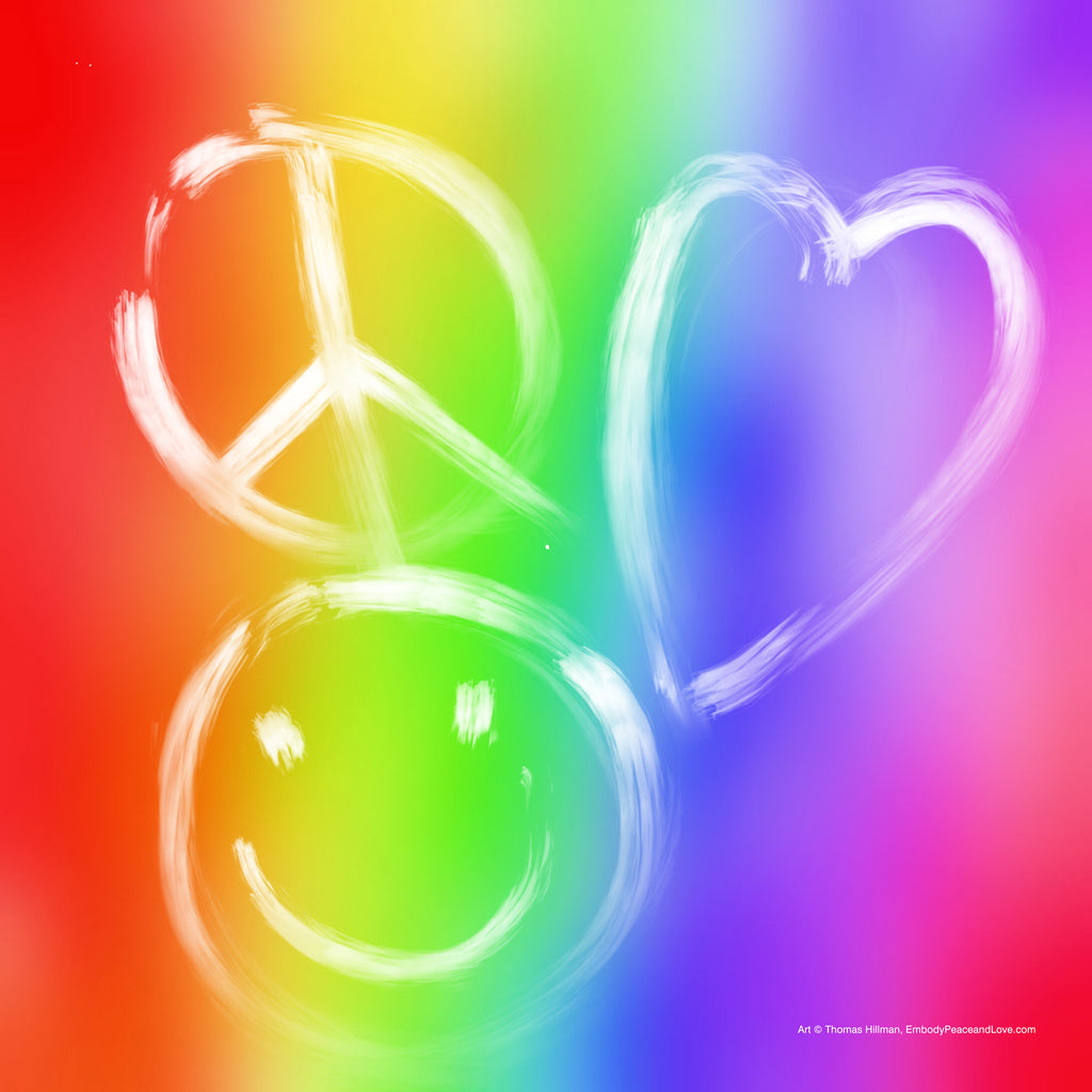 Poster_Peace Love Happy No.1