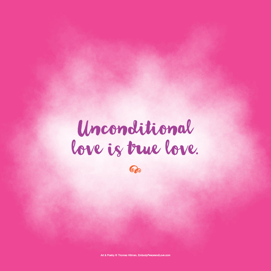 Poster_Unconditional love is true love