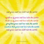 Poster_And peace and love shall rule the world