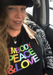 Women's Embody Peace & Love no.1 T-shirt