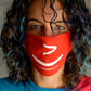 Face Mask ~ Smiley Face no.2 on colored masks. Buy any 2 Face Masks get $2.08 Off at checkout!