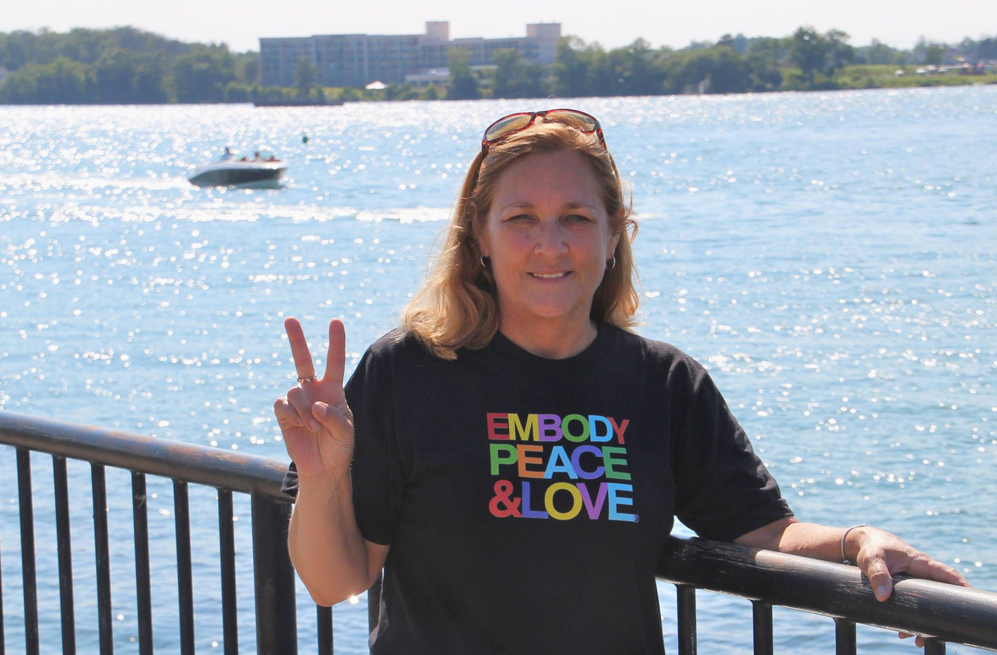Women's Embody Peace & Love no.1 T-shirt