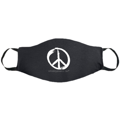 Face Mask ~ Peace Sign on colored masks. Buy any 2 Face Masks get $2.08 Off at checkout!