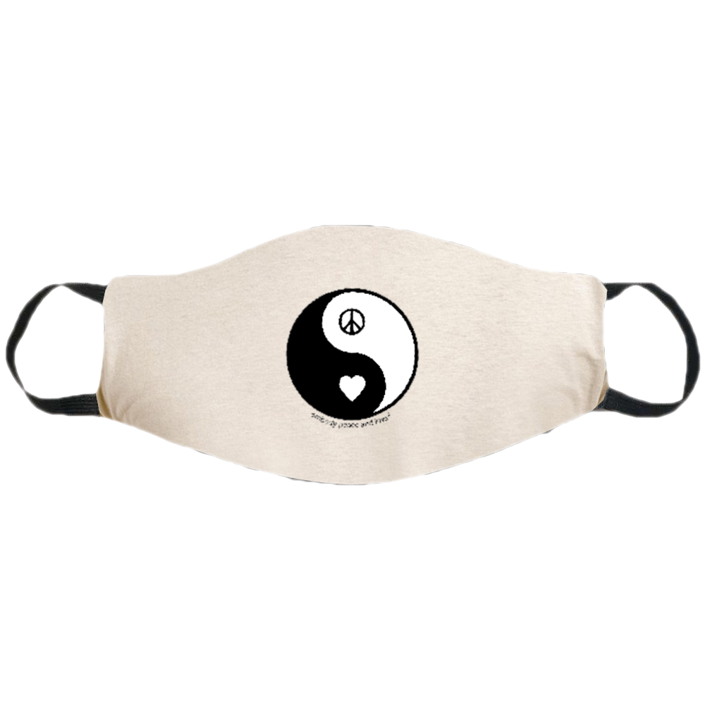  Yin Yang Flag Combination of America and Chad Face Mask Dust  Mask with Filter Can Be Washed Reusable Adjustable Unisex Mask Black :  Clothing, Shoes & Jewelry
