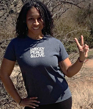 Women's Embody Peace & Love no. 2 T-shirt