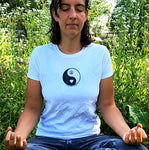 Women's Yin Yang Peace & Love T-shirt